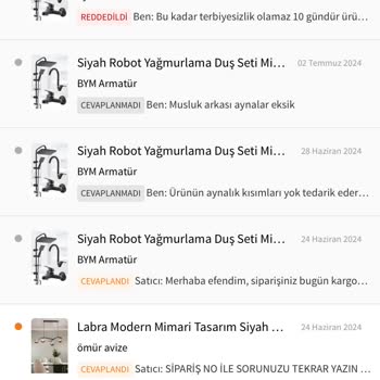 Trendyol Satıcısından Taraf Olarak Montajı Yapılmış Ürünü İade İstiyor