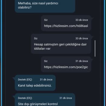 GameSatış Tan Asla Bir Daha Alışveriş Yapmayacağım