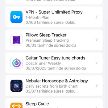 App Nebula Üyeliğimi İptal Etmemiş!