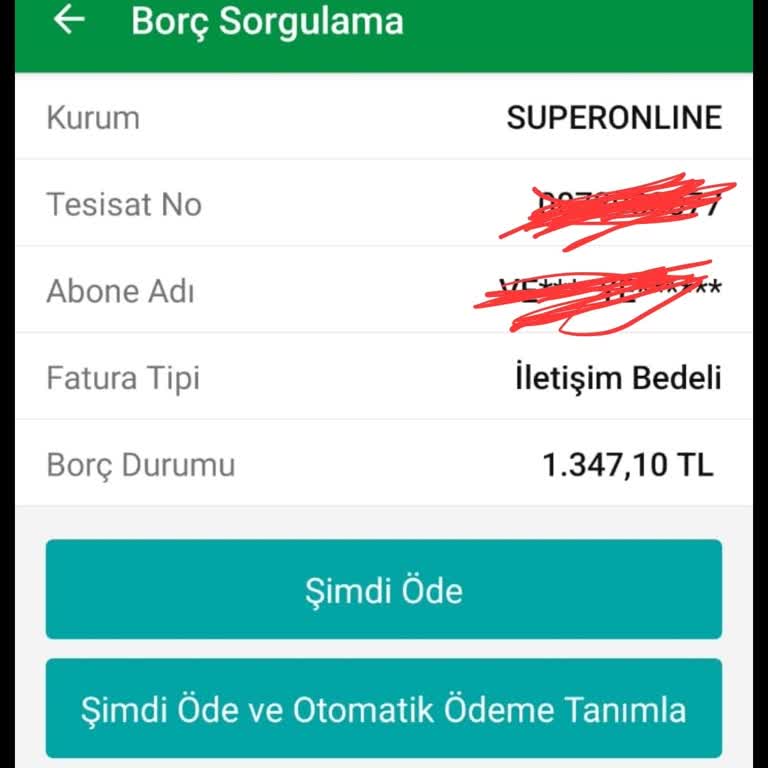 Superonline Fatura Taahhüdümüzün Bitişini Haber Vermedi
