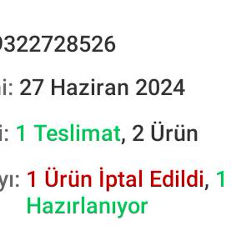 Trendyol İndirimden Aldığım Ürünü Siparişten 10 Gün Sonra İptal Etti