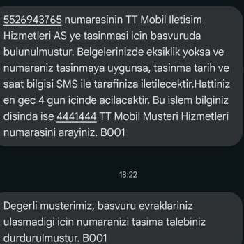 Türk Telekom Hat Taşıma Şikayeti
