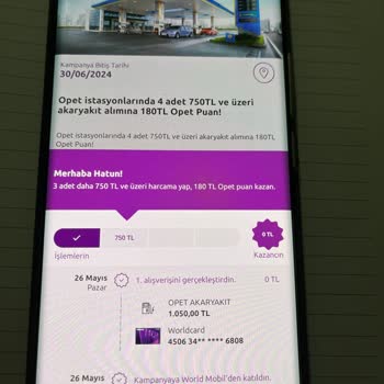 Yapı Kredi Ve Opet İn World Puan Oyunu