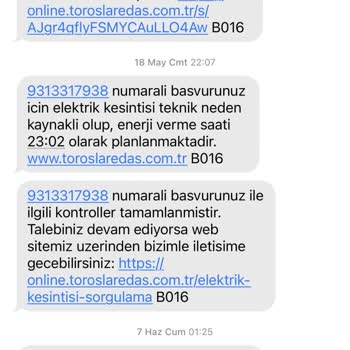 Toroslar Elektrik Dağıtım A. Ş Sürekli Elektrik Kesintisi Her Gün