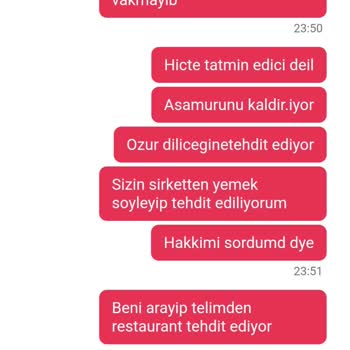 Yemeksepeti Pizza Nova Tehdit Ediyor