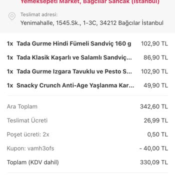Mağdur Olmak İstiyorsanız Buyurun Yemeksepeti'ne