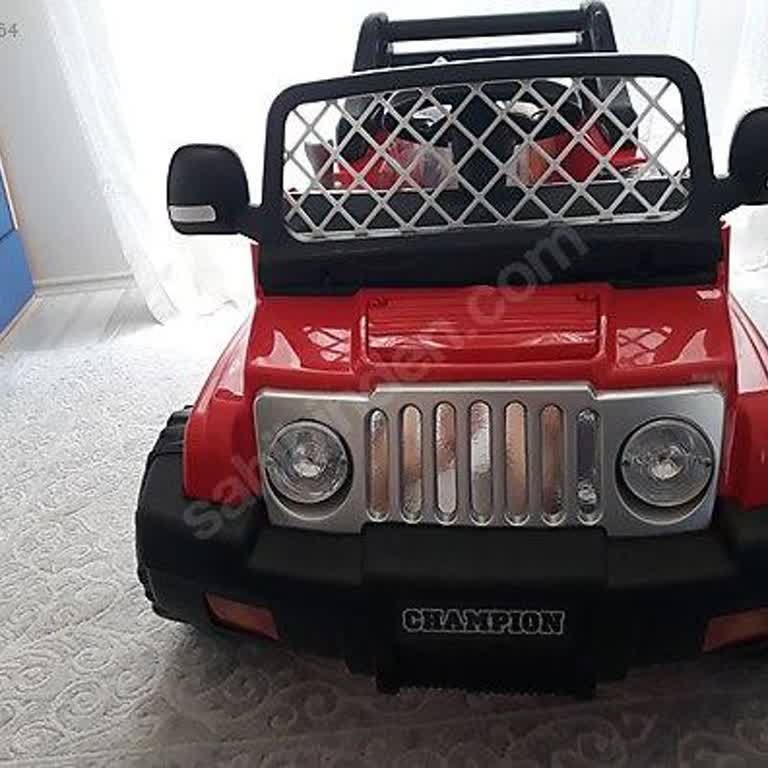 Pilsan 12v Akülü Araba Direksiyonu Anahtarı Takınca Sağa Çekiyor