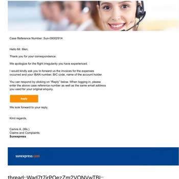 SunExpress Hava Yolları Hakkim Olan Tazminatı Önce Ödeyeceğiz Dediler Sonra Vazgeçtiler