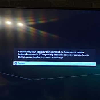 EA Sports Sorunun Bir An Önce Çözülürse Çok Sevinirim