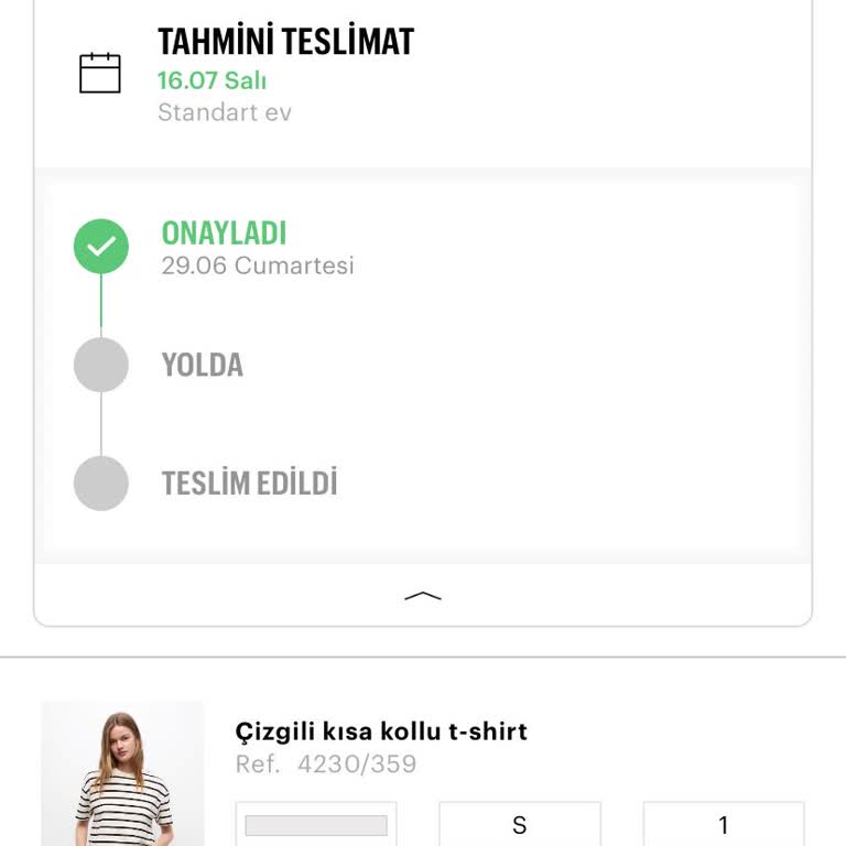 Pull And Bear Siparişim Kargoya Verilmedi