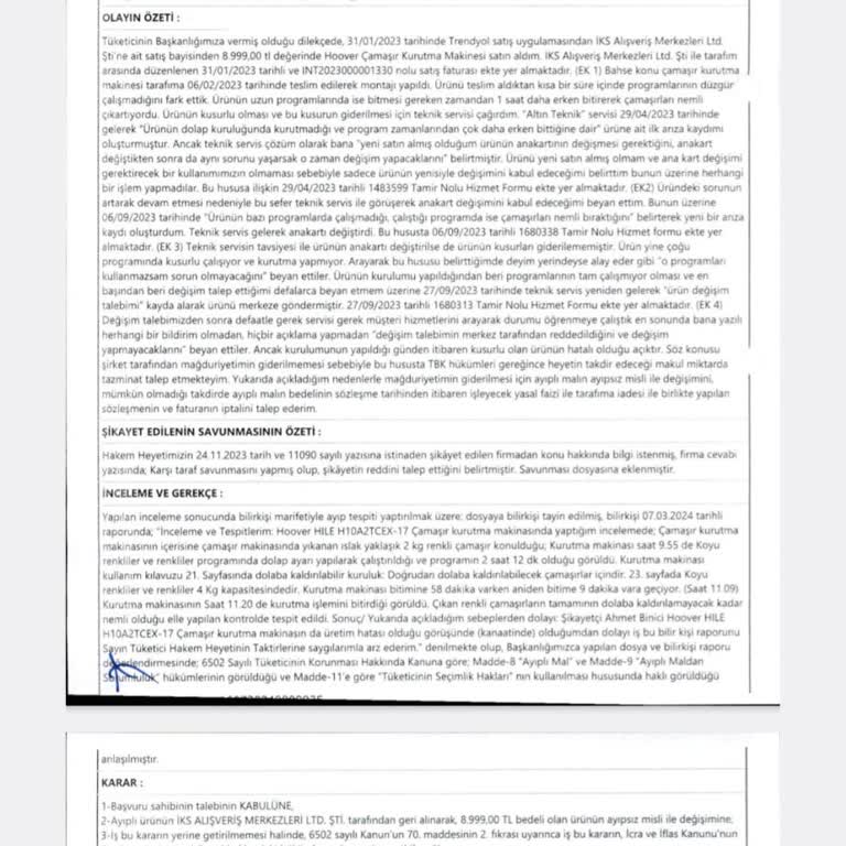 Edremit Horoz Lojistik Firması Mağduruyum.
