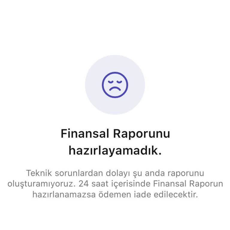 Hangikredi Uygulamasında Risk Raporu Sorunu