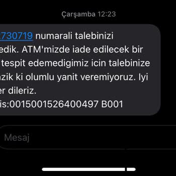 Akbank ATM Para Sıkışması Sonucu Ortadan Kaybolan Param