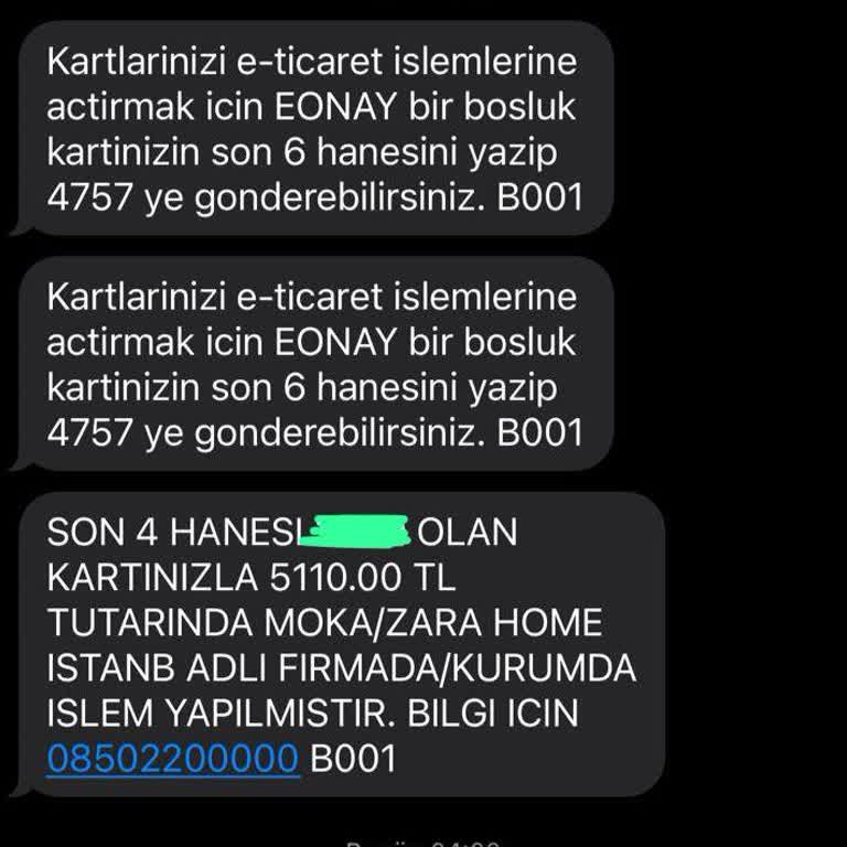 Moka Zara Home Habersiz Para 5000TL Para Çekimi!