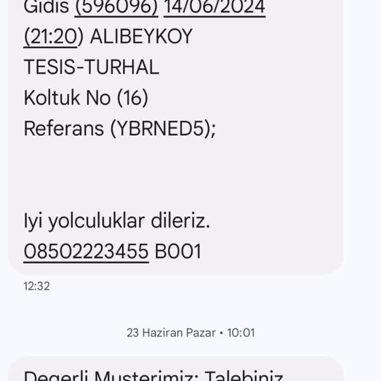 Metro Turizm İle Yaşanan Uzun Bekleyiş Ve İade Talebi