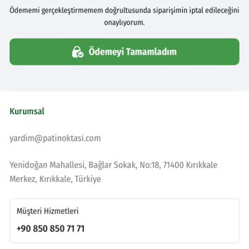 Pati Noktası Şikayet