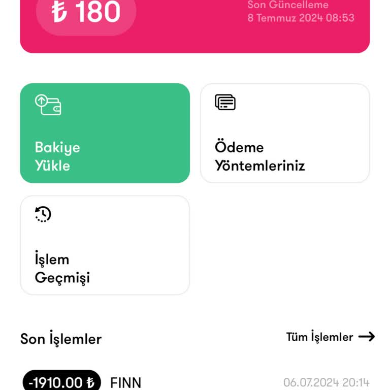 KüçükÇiftlik Park Coctail Festival Uygulaması Para İadesi