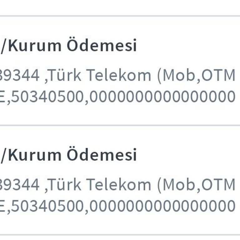Türk Telekom Fatura İadesi Yapılamama