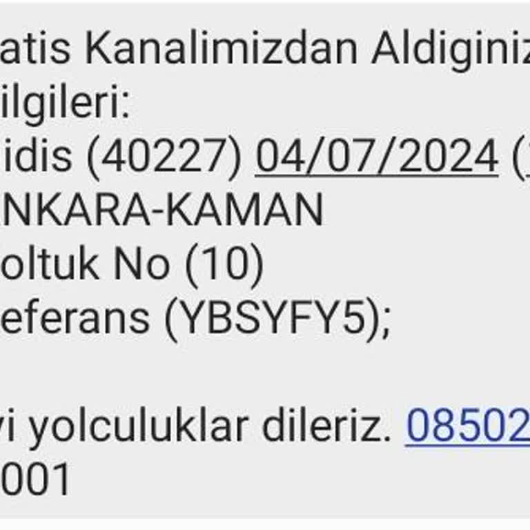 Metro Turizm Bilet İadesinin Gerçekleşmemesi