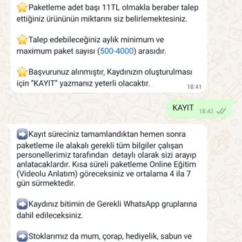 Paketlemeacentesi (Instagram) İŞKUR Onaylı Paketleme Adı Altında Yapılanlar