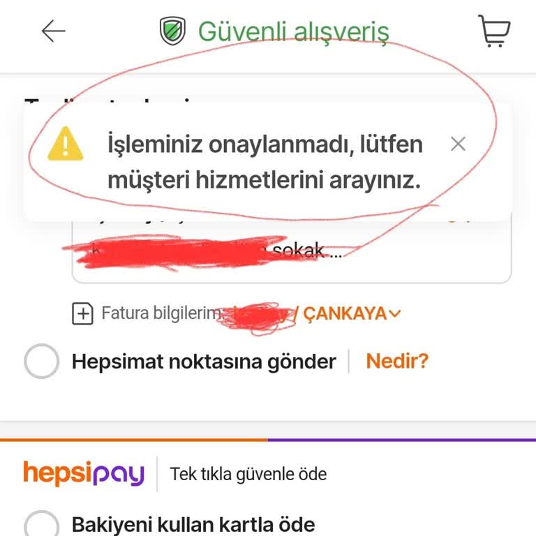 Hepsiburada Uygulaması Premium Olmama Rağmen Ürün Alamıyorum,
