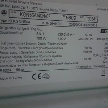 Bosch Buzdolabı Servis Sorunu