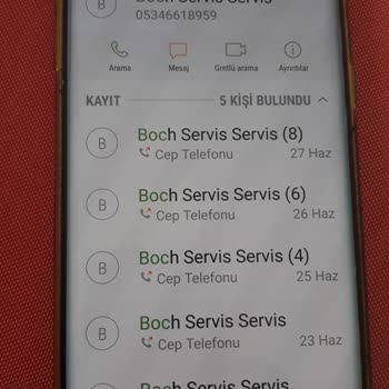Bosch Buzdolabı Servis Sorunu