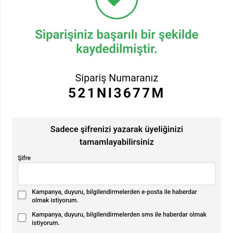 Çetinkaya İnternet Mağazası Sipariş Ve İptal Sorunu