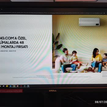 Samsung Samsun Klima Montajı Yapılmıyor.