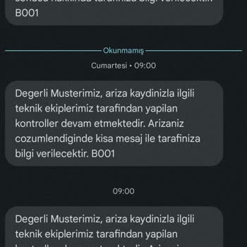 Türk Telekom Arıza Kaydına Dönüş Alamıyorum