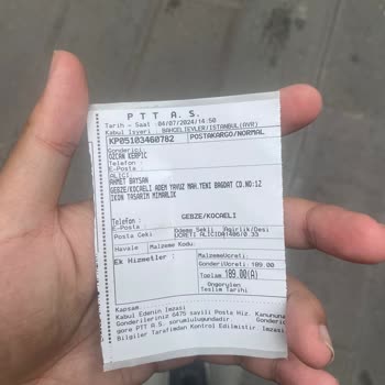 PTT Kargo Teslimat Gecikmesi