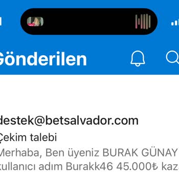 Betsalvador Çekim Talebi Saçmalığı
