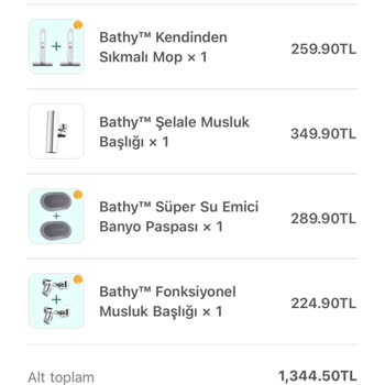 Bathy Siparişi Eksik Göndermesi