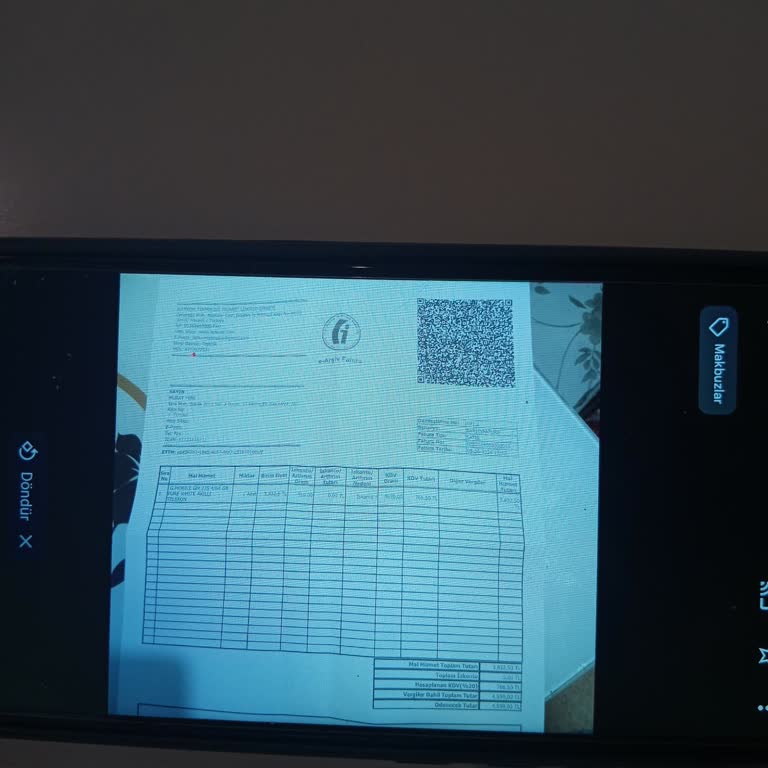 General Mobile Ekran Donmuyor Sabit