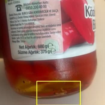 Migros Közlenmiş Biberde Kurt Var!