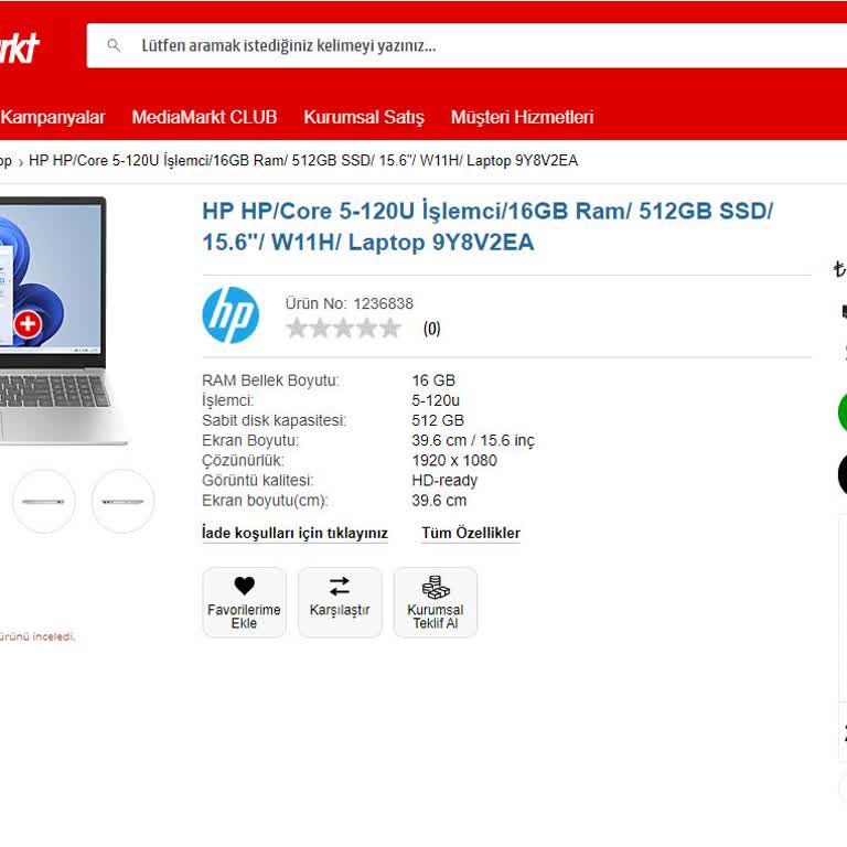 Media Markt En İyi Fiyat Garantisine Artık Güvenmiyorum - Fiyatlar Sanal!