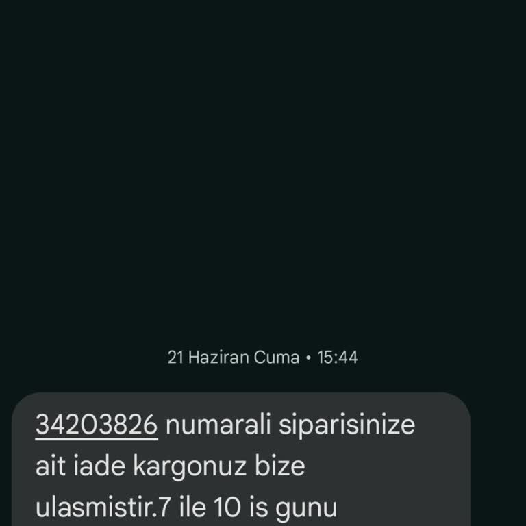 Sefamerve İade Ürün Ücreti.