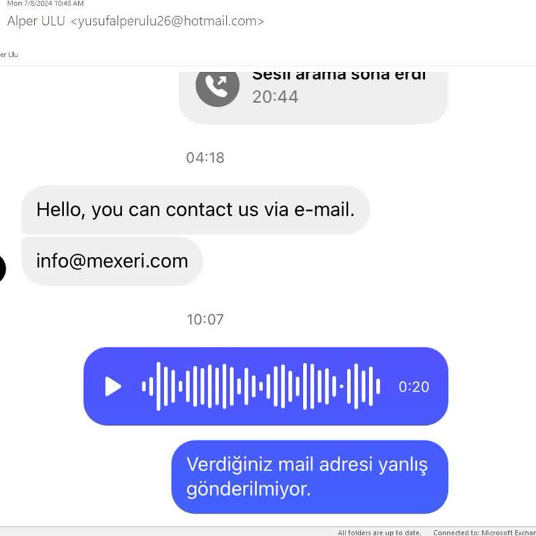 Mexeri.com Sitesinden Şikayetçiyim Mağdurum Yardım Talep Etmekteyim.