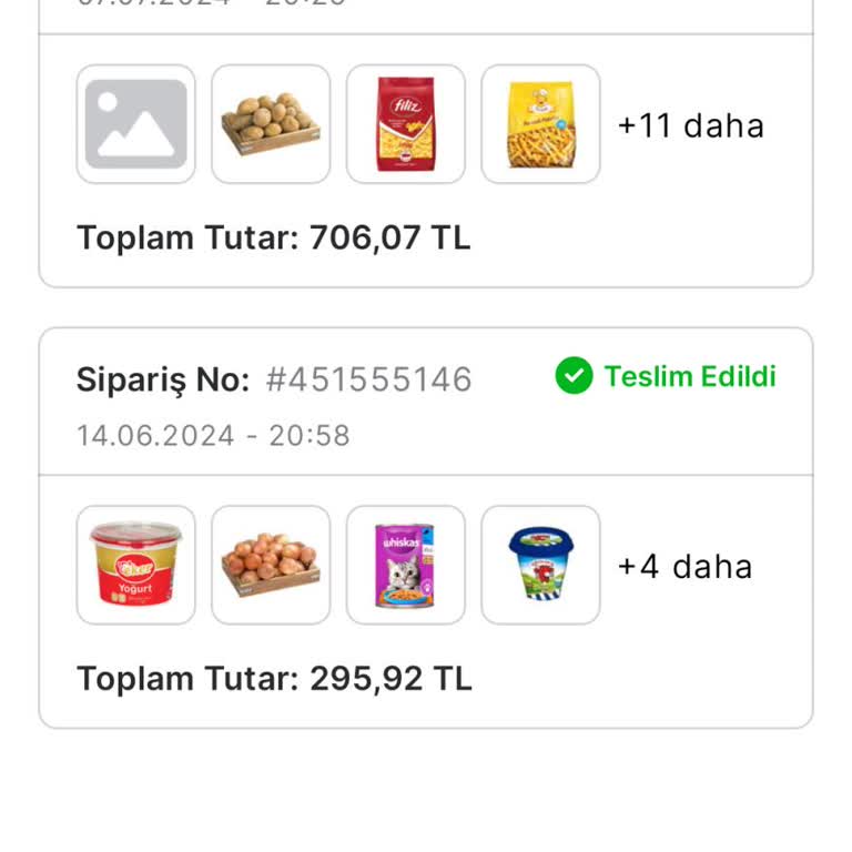 Migros Hemen Gelmediği Halde Teslim Edildi Gösterilen Siparişim