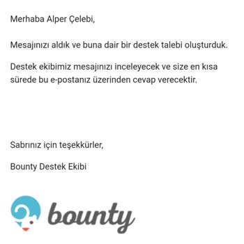 Bounty Plus'ta Param Yatırılmıyor: Hakkımı Helal Etmiyorum!
