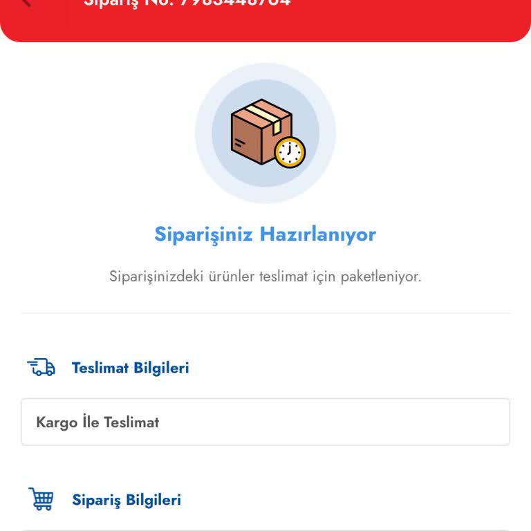 Şok Market Siparişim Hala Gelmedi