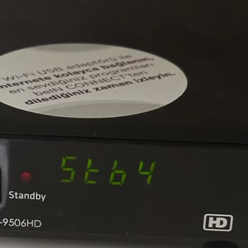 Digiturk 5tb4 Hatası Çözülmüyor!