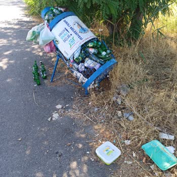 İzmir Dikili Belediyesi Çöp, İlaçlama Ve Dağ Gibi Otlar.
