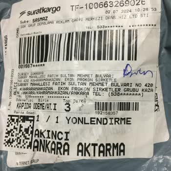 Gök Grup Depolama Gök Grup Eksik Ve Hasarlı Ürün