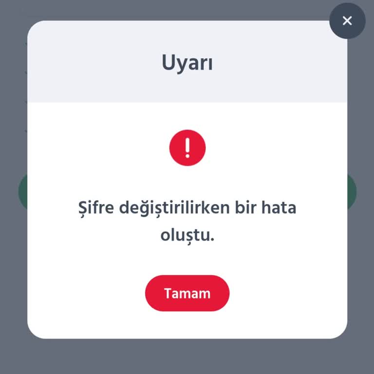 Domino's Pizza Doğrulama Kodu Girişinde Beklenmedik Hata Uyarısı