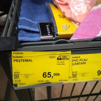 BİM Reyon Etiket Ve Kasa Fiyatı Farklı