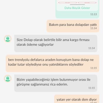 Dolap Eksik Yatan Para, Kötü Müşteri Hizmetleri, Sorumsuz Çalışanlar