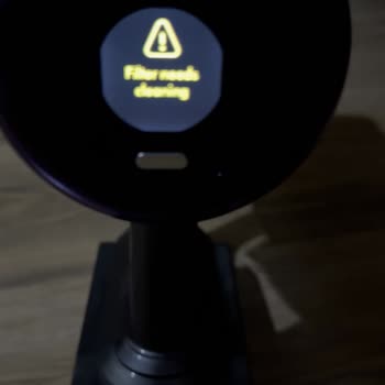 Dyson Yeni Alınan Ürünün Filtre Değişin Uyarısı