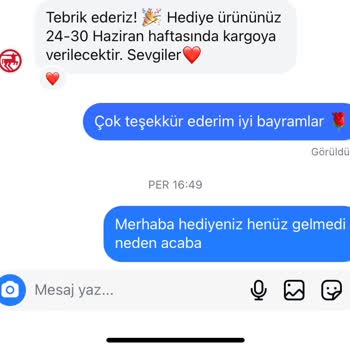 Rossmann Çekiliş Hediyesi Gönderilmedi