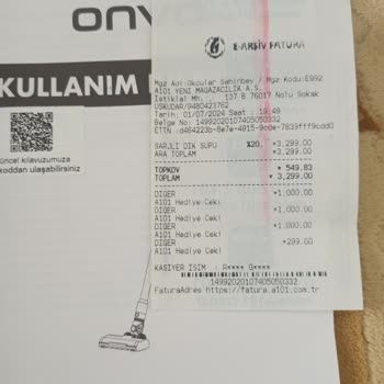 Onvo Dik Süpürge Şarj Almıyor